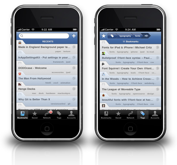 Delibar iPhone
